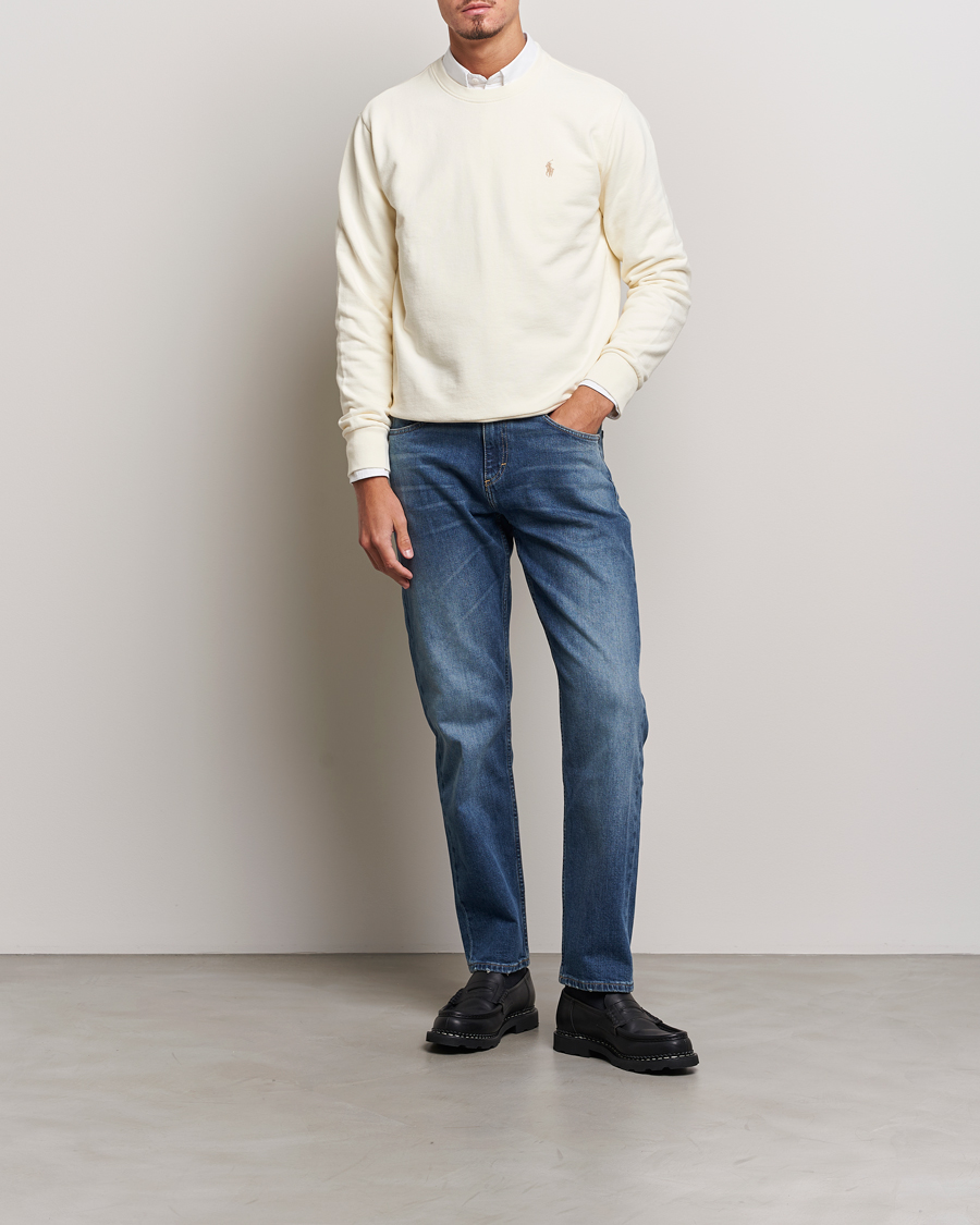 Mies | Puserot | Polo Ralph Lauren | Loopback Terry Sweatshirt Clubhouse Cream