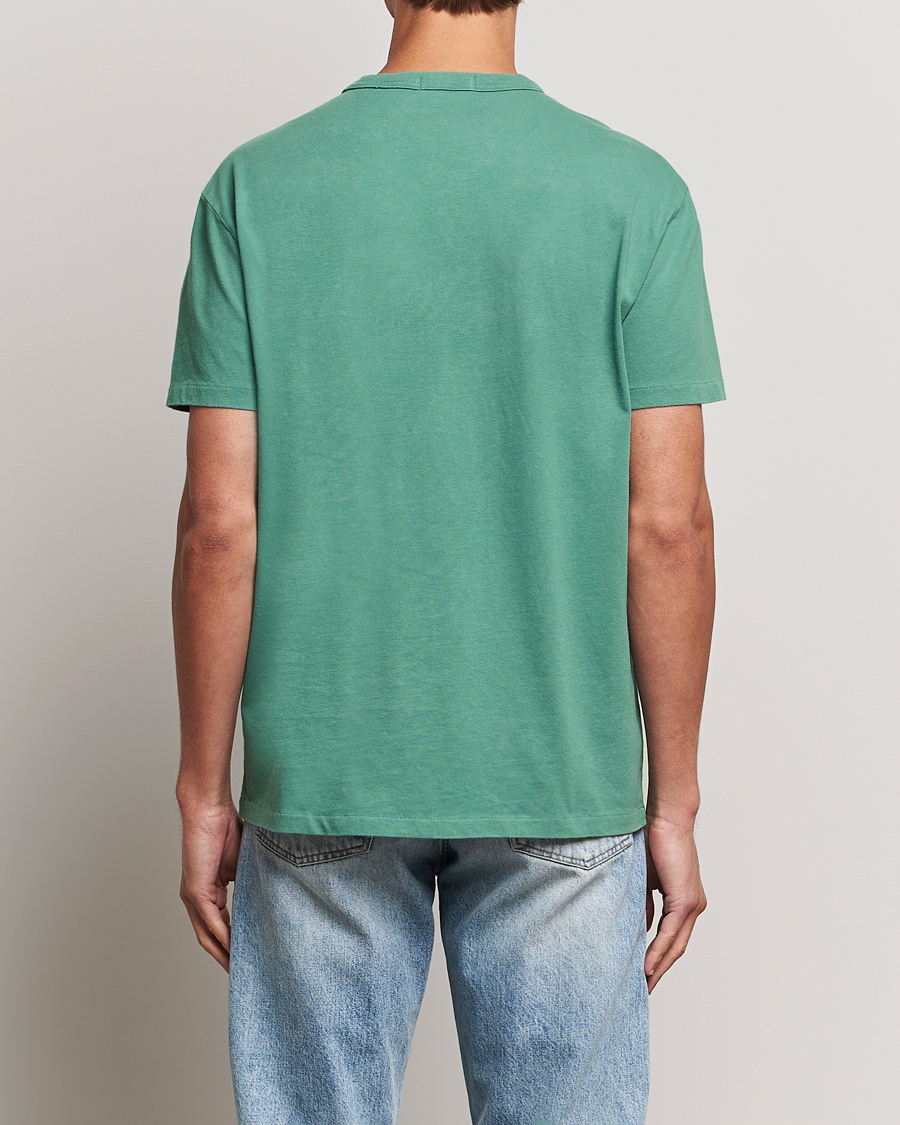 Mies | T-paidat | Polo Ralph Lauren | Loopback Crew Neck T-Shirt Fairway Green