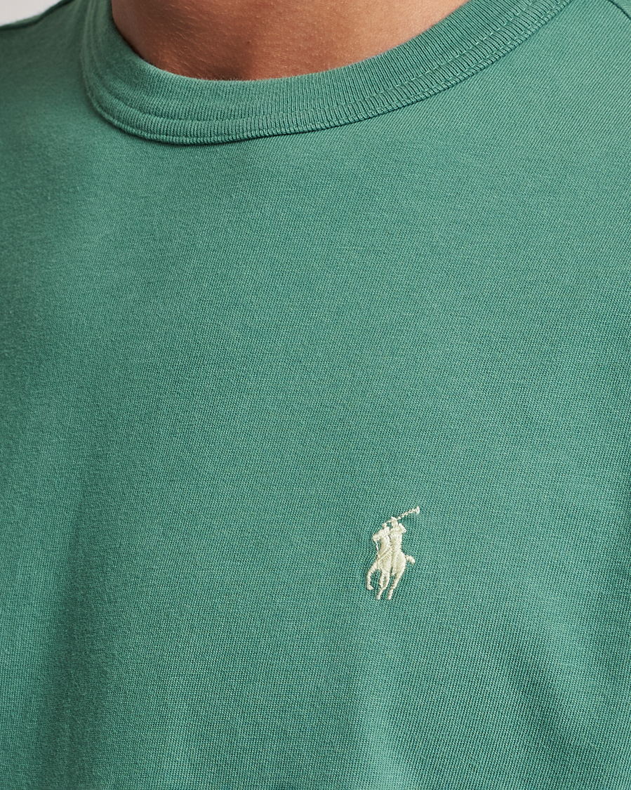 Mies | T-paidat | Polo Ralph Lauren | Loopback Crew Neck T-Shirt Fairway Green