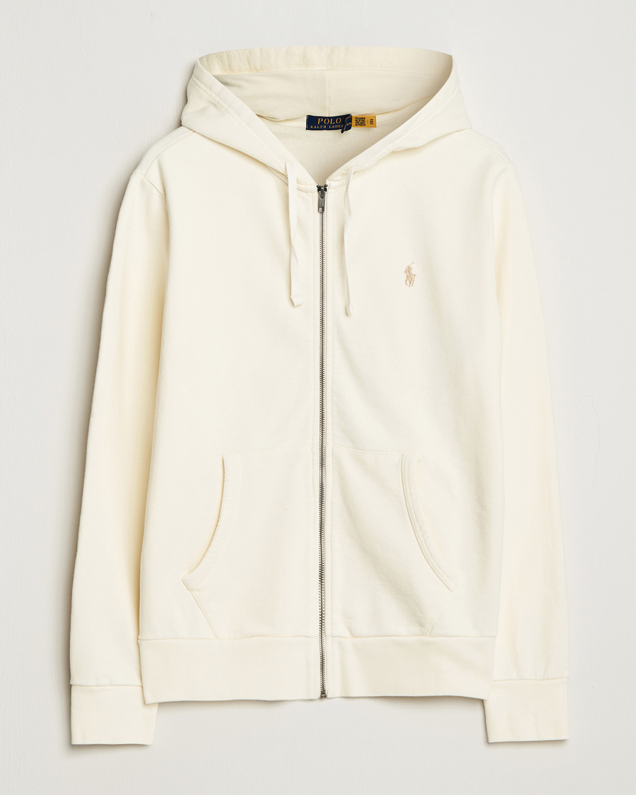 Mies | Puserot | Polo Ralph Lauren | Loopback Terry Full-Zip Hoodie Clubhouse Cream