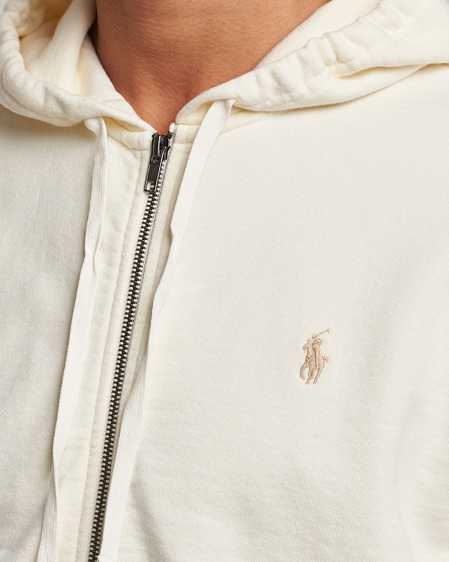 Mies | Puserot | Polo Ralph Lauren | Loopback Terry Full-Zip Hoodie Clubhouse Cream