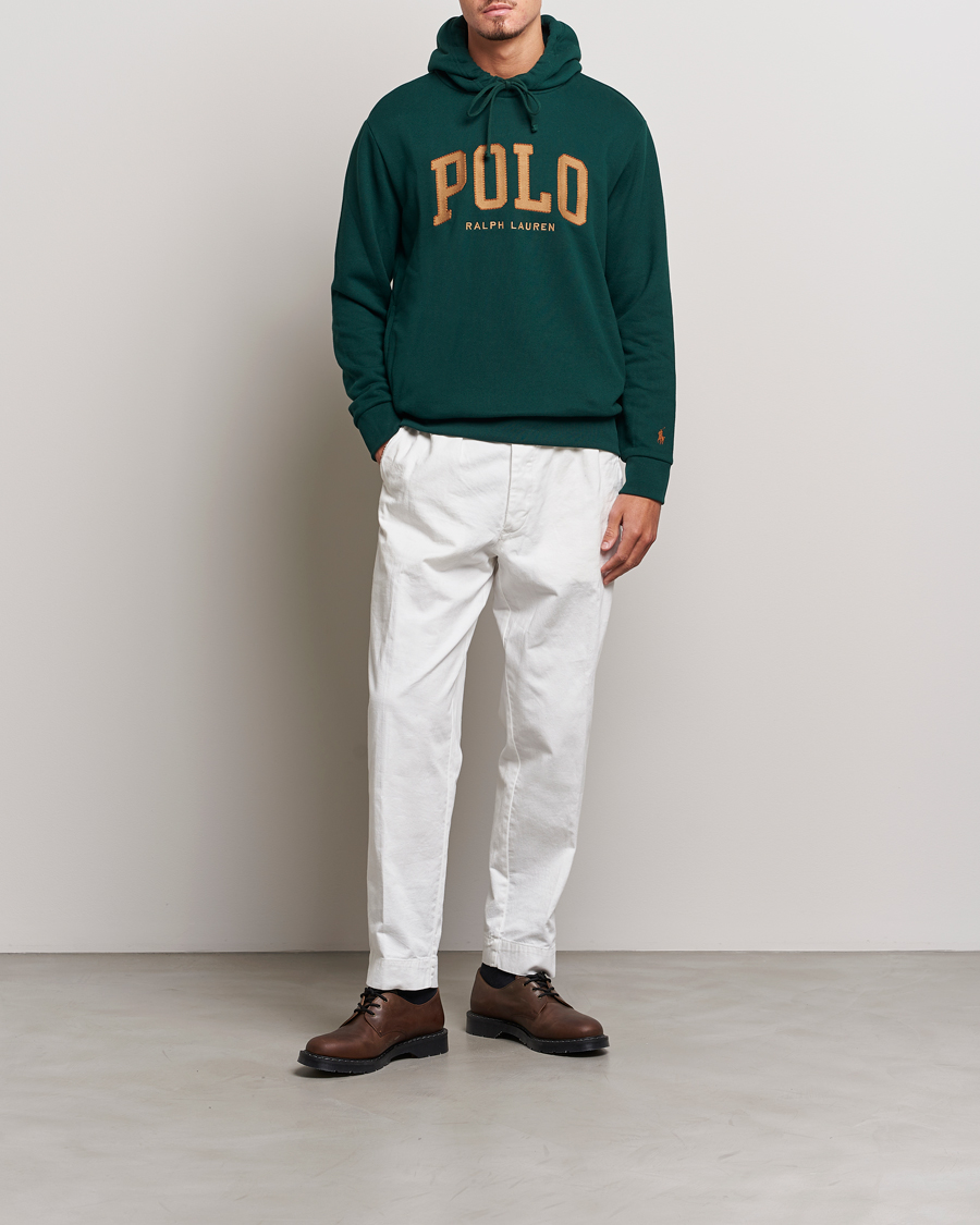 Mies | Puserot | Polo Ralph Lauren | RL Fleece Logo Hoodie Hunt Club Green
