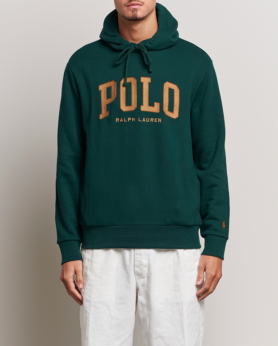 Mies | Alennusmyynti vaatteet | Polo Ralph Lauren | RL Fleece Logo Hoodie Hunt Club Green