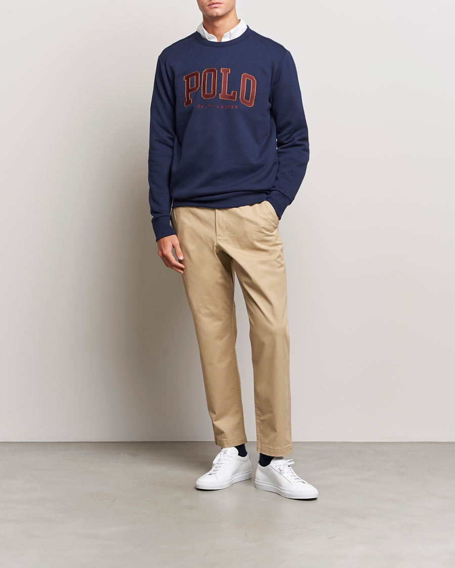 Mies | Puserot | Polo Ralph Lauren | RL Fleece Logo Sweatshirt Cruise Navy