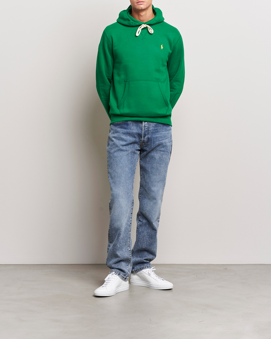 Mies | Puserot | Polo Ralph Lauren | RL Fleece Hoodie Athletic Green
