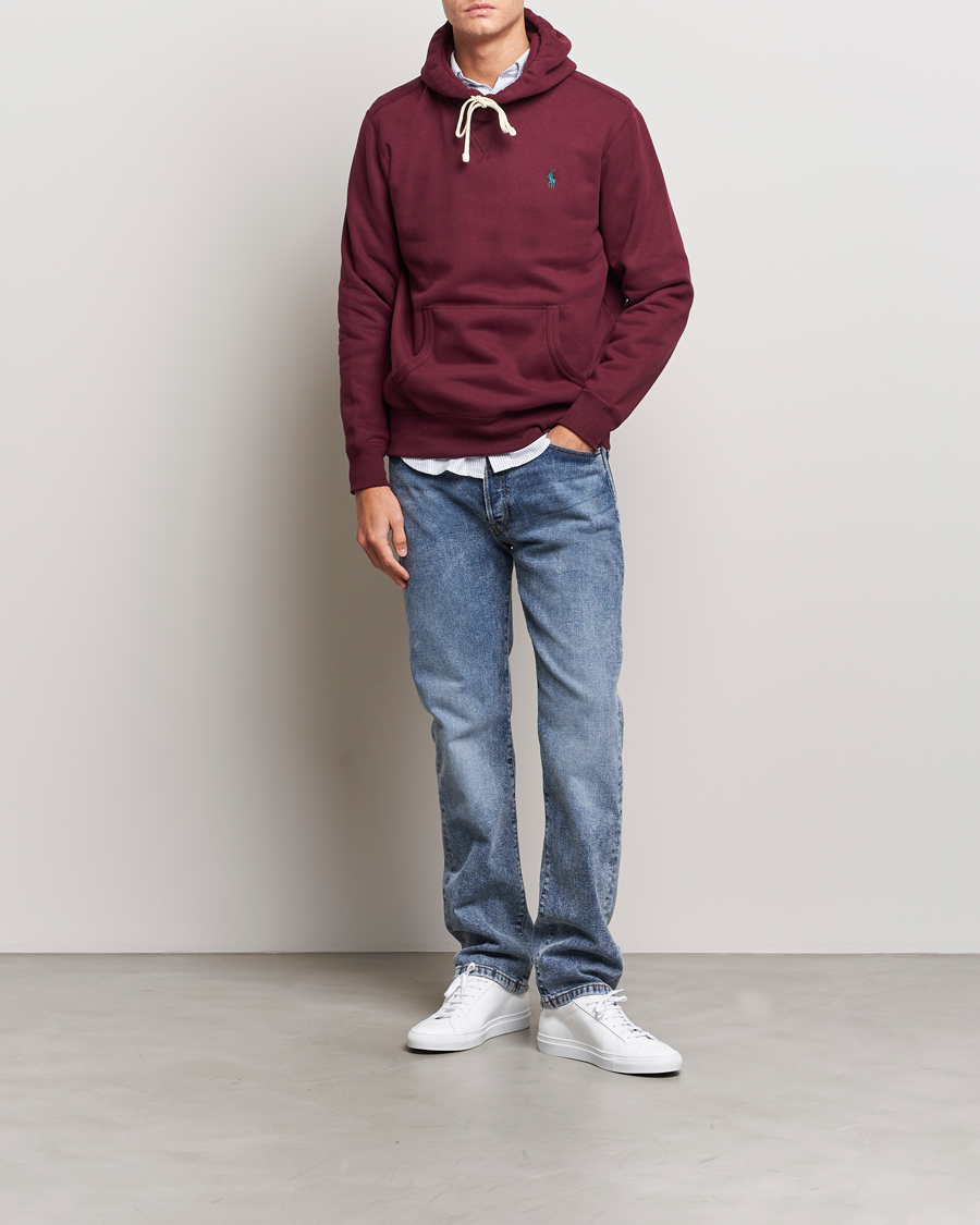 Mies | Puserot | Polo Ralph Lauren | RL Fleece Hoodie Harvard Wine