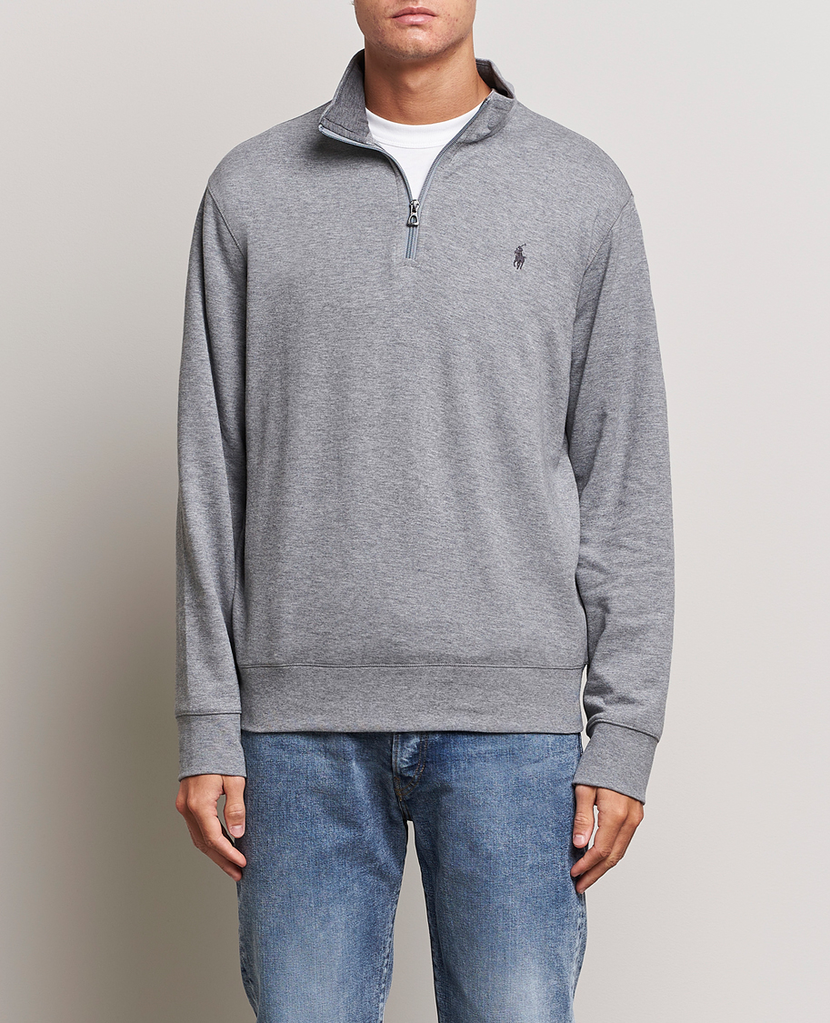 Mies | Puserot | Polo Ralph Lauren | Tech Double Knit Half Zip Steel Heather