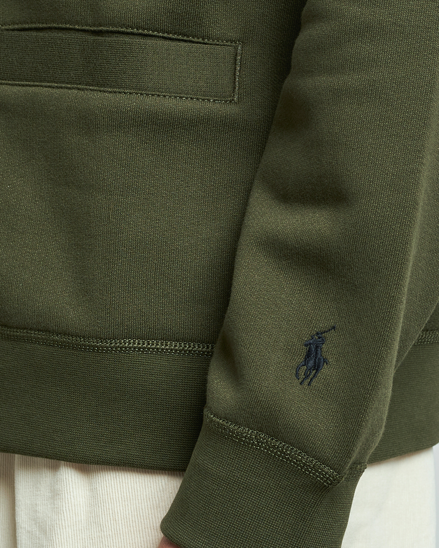 Mies | Puserot | Polo Ralph Lauren | RL Fleece Cardigan Armadillo Green