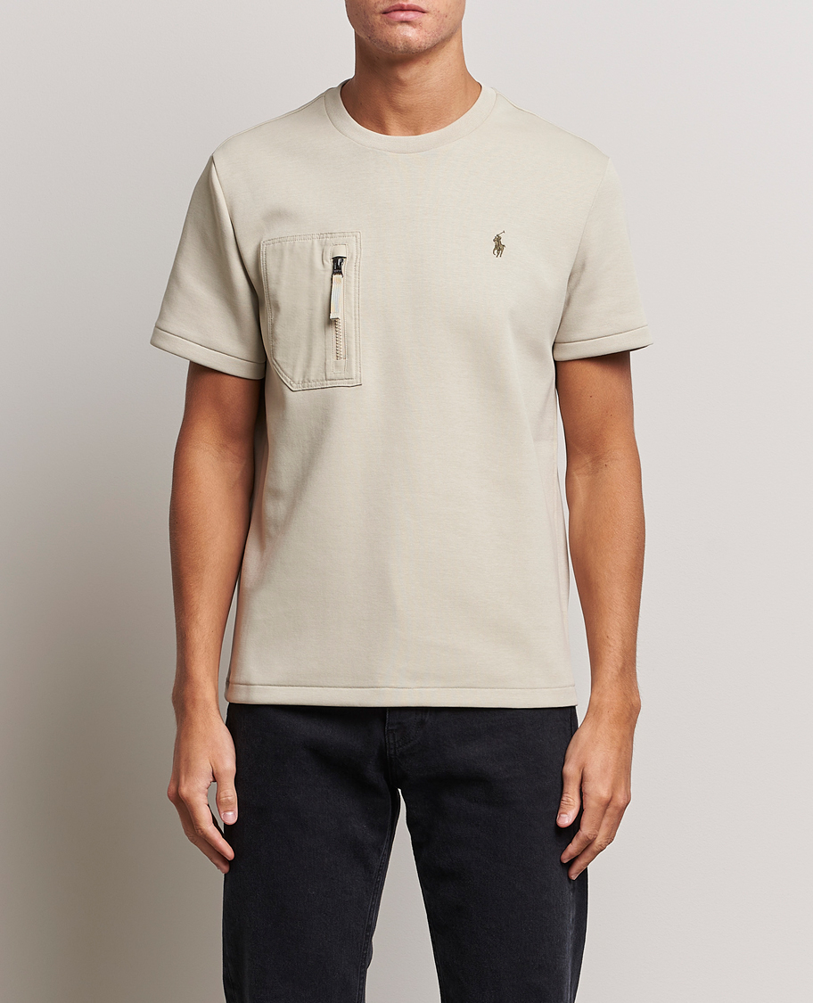 Mies |  | Polo Ralph Lauren | Double Knit Pocket T-Shirt Classic Stone