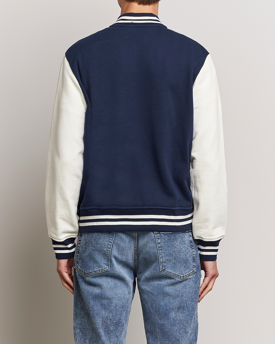 Mies | Takit | Polo Ralph Lauren | Athletic Fleece Varsity Jacket Navy/Cream