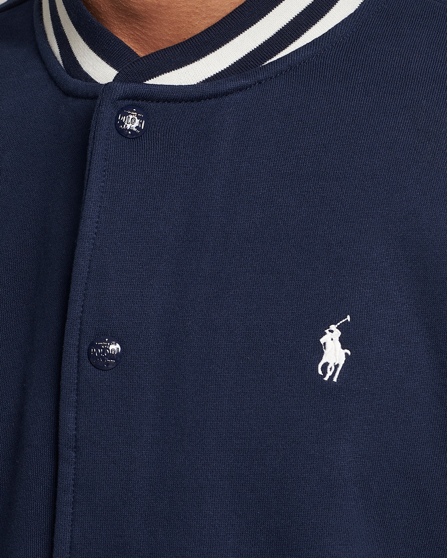 Mies | Takit | Polo Ralph Lauren | Athletic Fleece Varsity Jacket Navy/Cream
