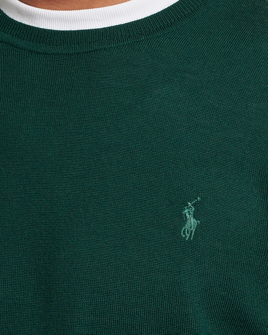 Mies | Puserot | Polo Ralph Lauren | Merino Crew Neck Pullover Hunt Club Green