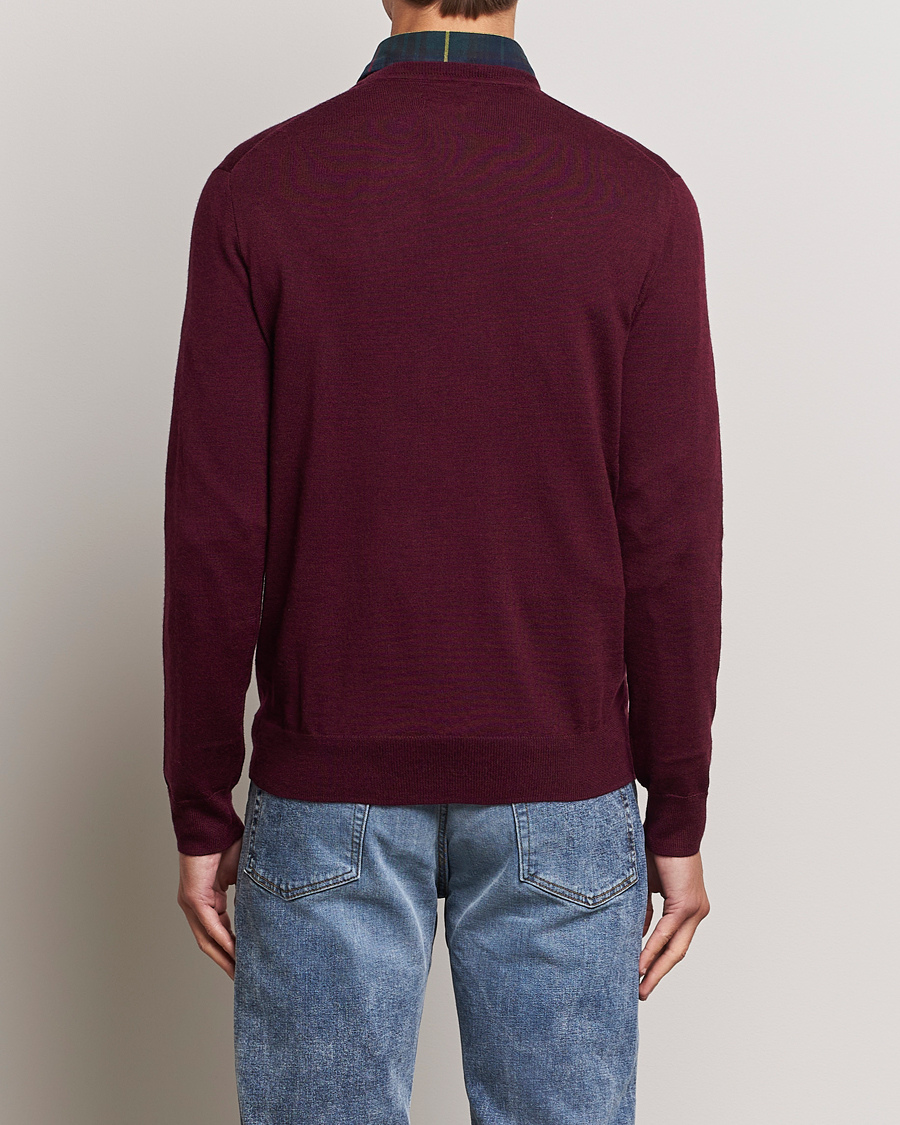 Mies | Puserot | Polo Ralph Lauren | Merino Crew Neck Pullover Aged Wine Heather