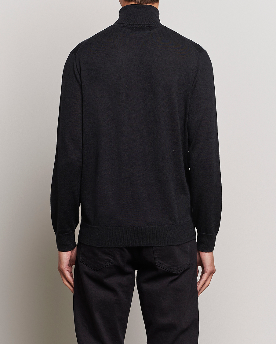 Mies | Puserot | Polo Ralph Lauren | Merino Knitted Rollneck Black