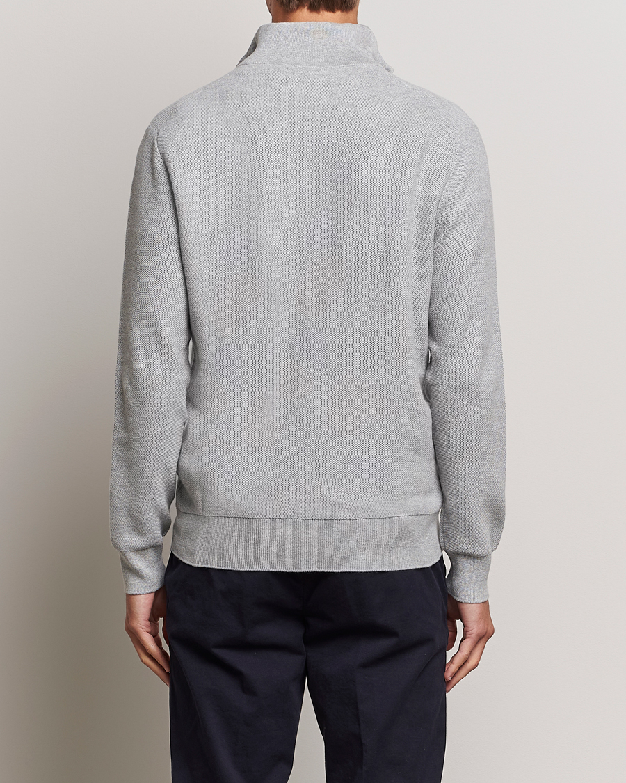 Mies | Puserot | Polo Ralph Lauren | Textured Half Zip Andover Heather