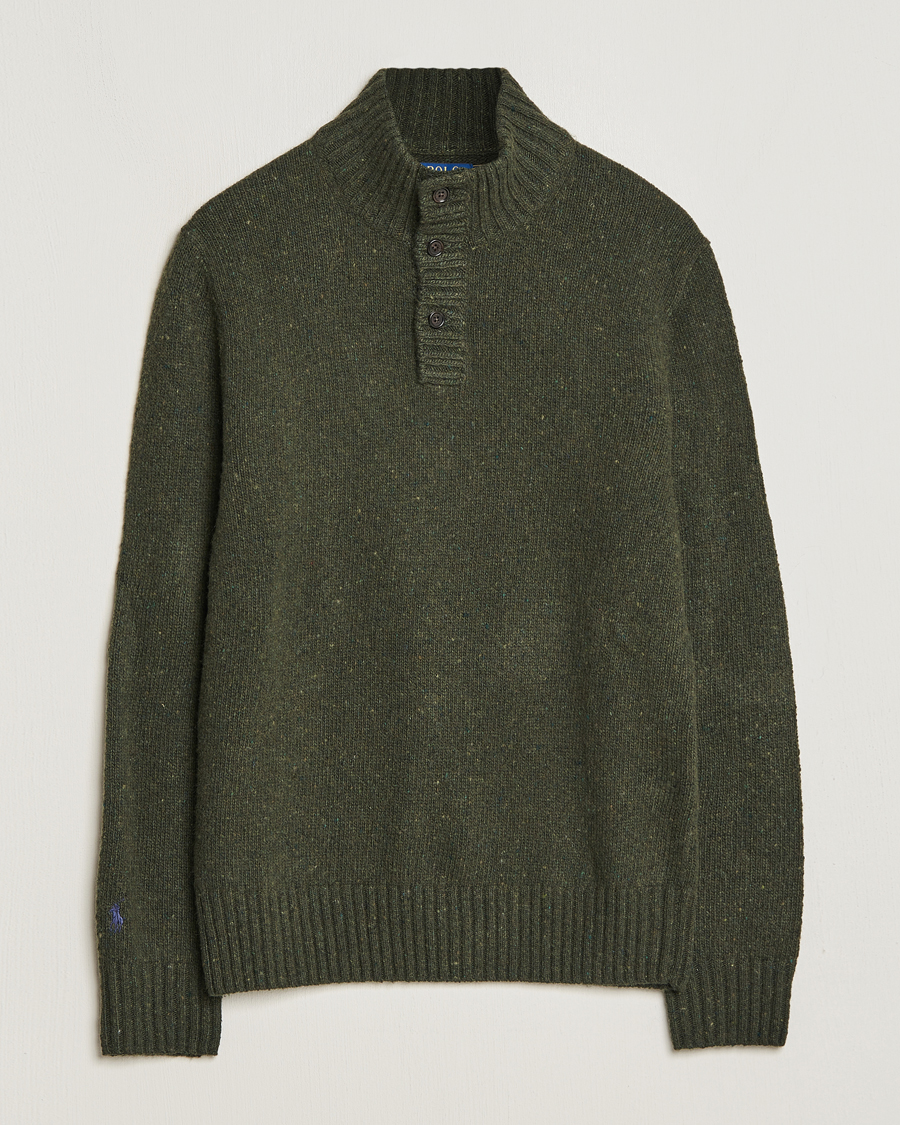 Mies |  | Polo Ralph Lauren | Wool Knitted Donegal Moss Green