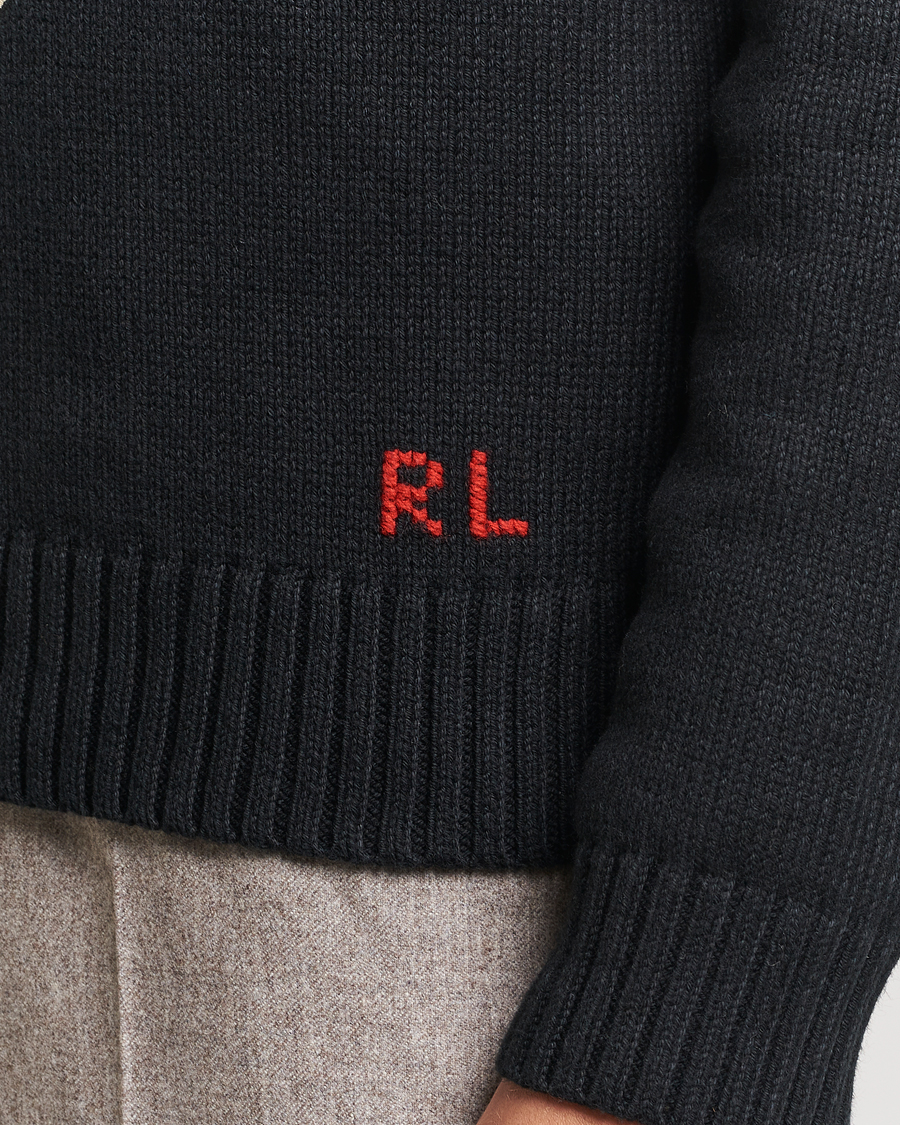 Mies | Puserot | Polo Ralph Lauren | Knitted Bear Sweater Black