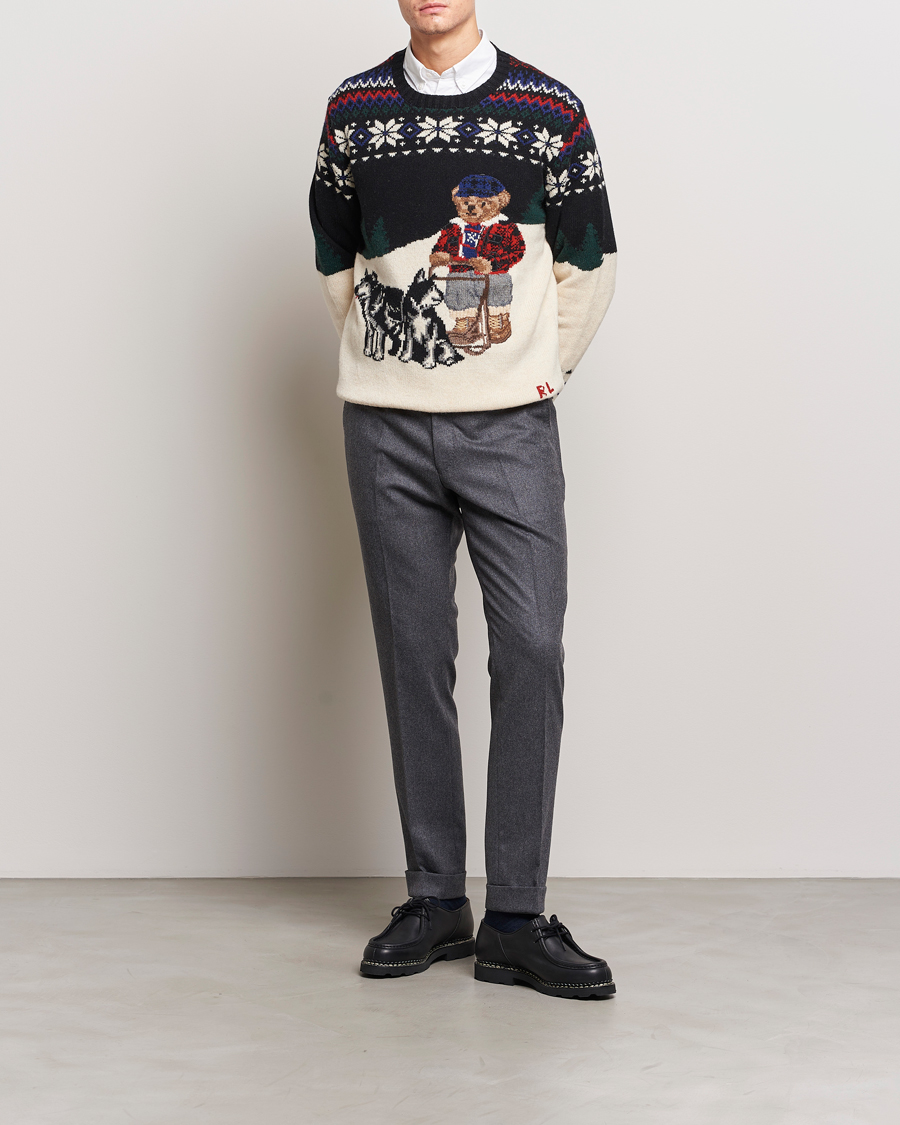 Mies | Puserot | Polo Ralph Lauren | Wool Snowflake Sweater Multi