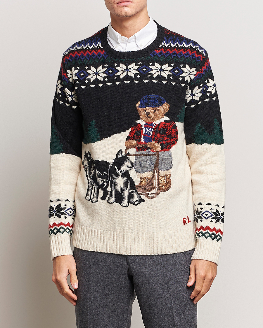 Mies | Puserot | Polo Ralph Lauren | Wool Snowflake Sweater Multi