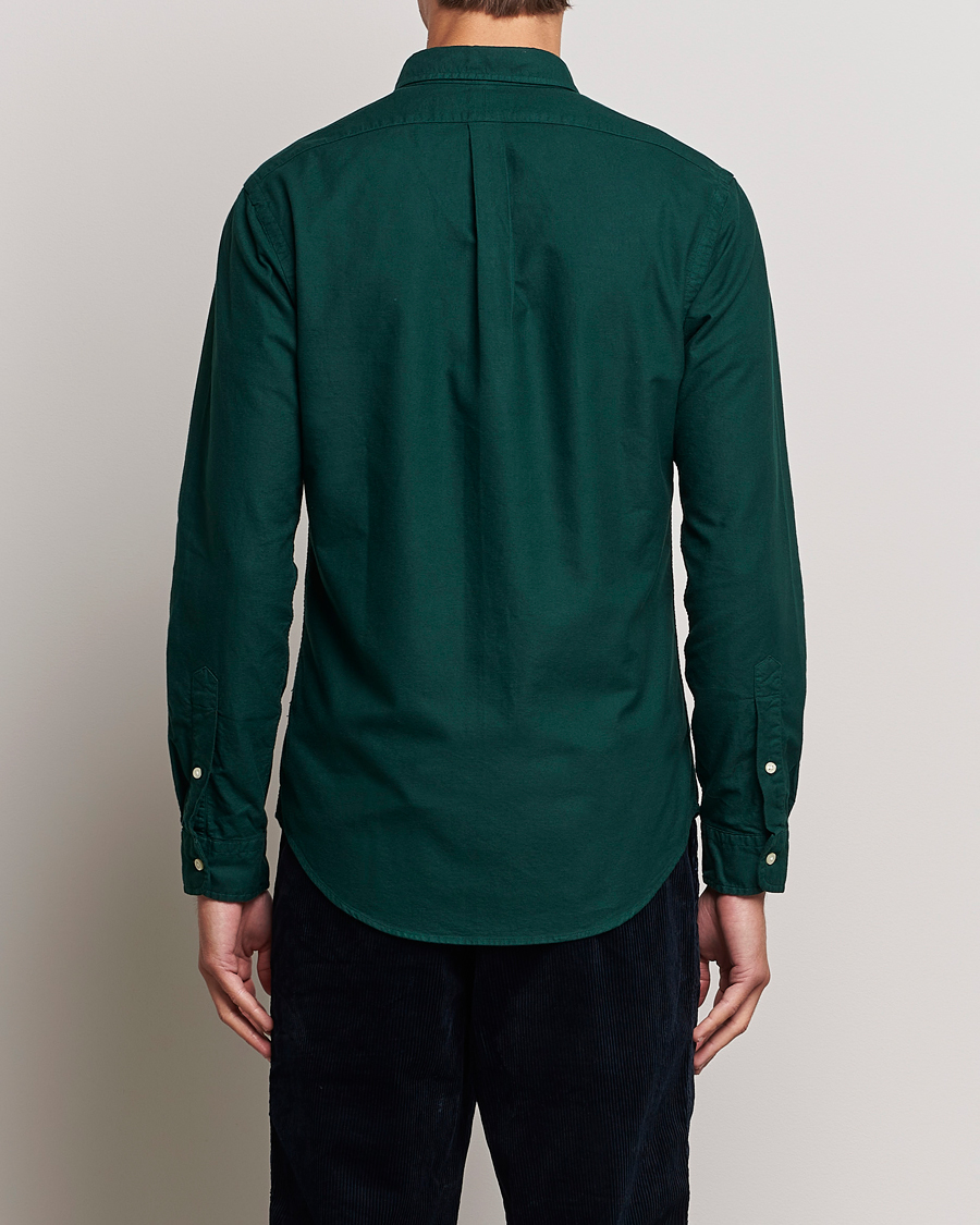 Mies | Kauluspaidat | Polo Ralph Lauren | Slim Fit Garment Dyed Oxford Moss Agate