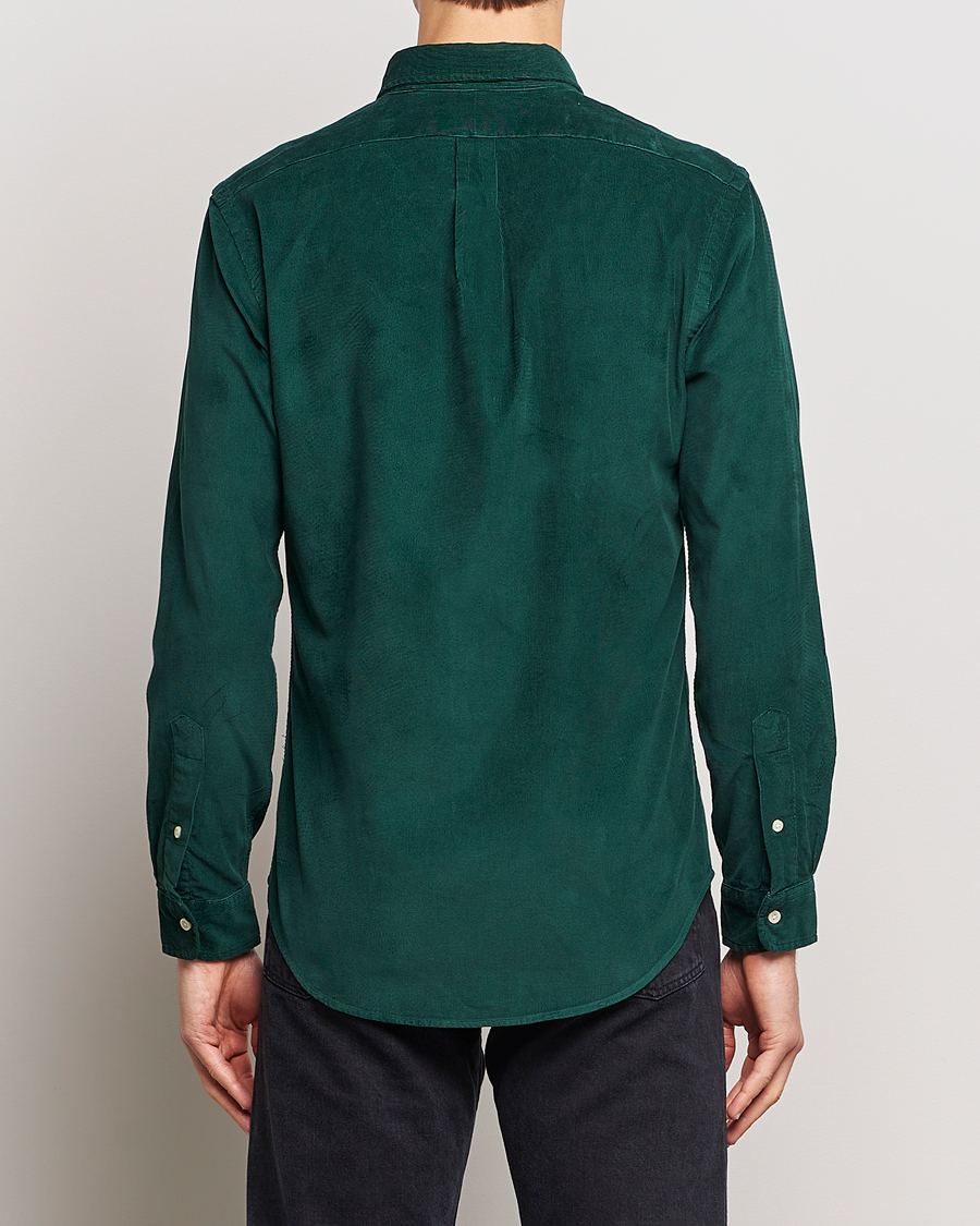 Mies | Kauluspaidat | Polo Ralph Lauren | Slim Fit Corduroy Shirt Hunt Club Green