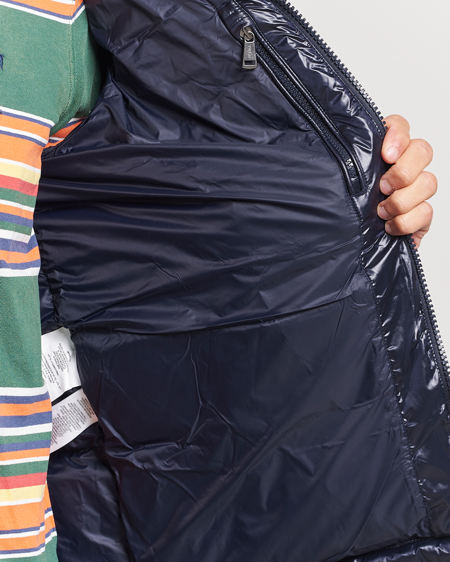 Mies | Takit | Polo Ralph Lauren | Flint Glossy Down Jacket Collection Navy