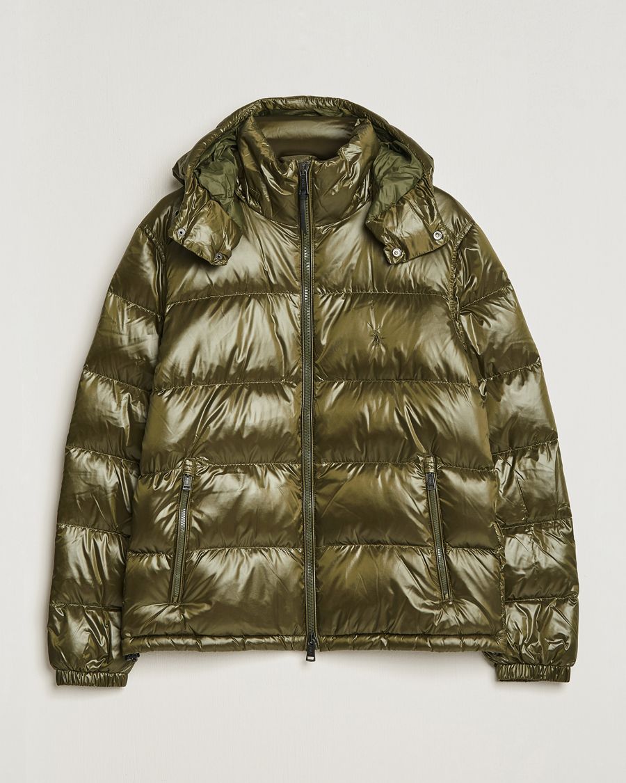 Mies |  | Polo Ralph Lauren | Flint Glossy Down Jacket Defender Green