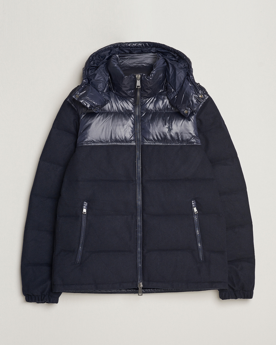 Mies | Takit | Polo Ralph Lauren | Flint Wool Down Jacket Collection Navy
