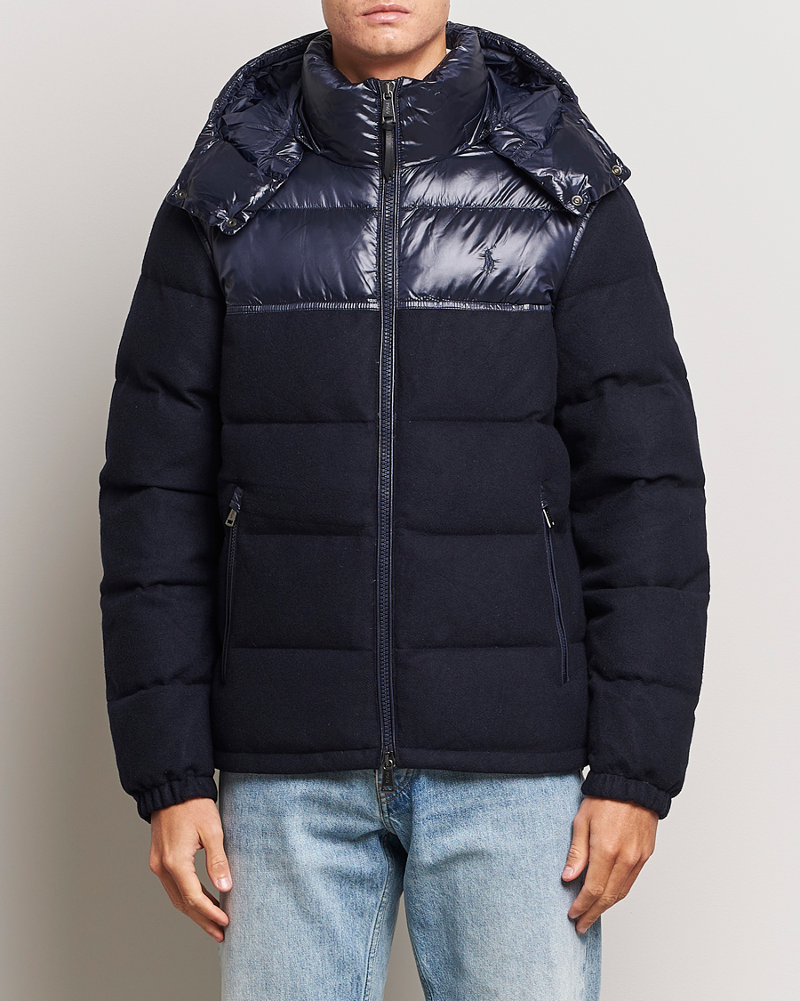 Mies | Takit | Polo Ralph Lauren | Flint Wool Down Jacket Collection Navy