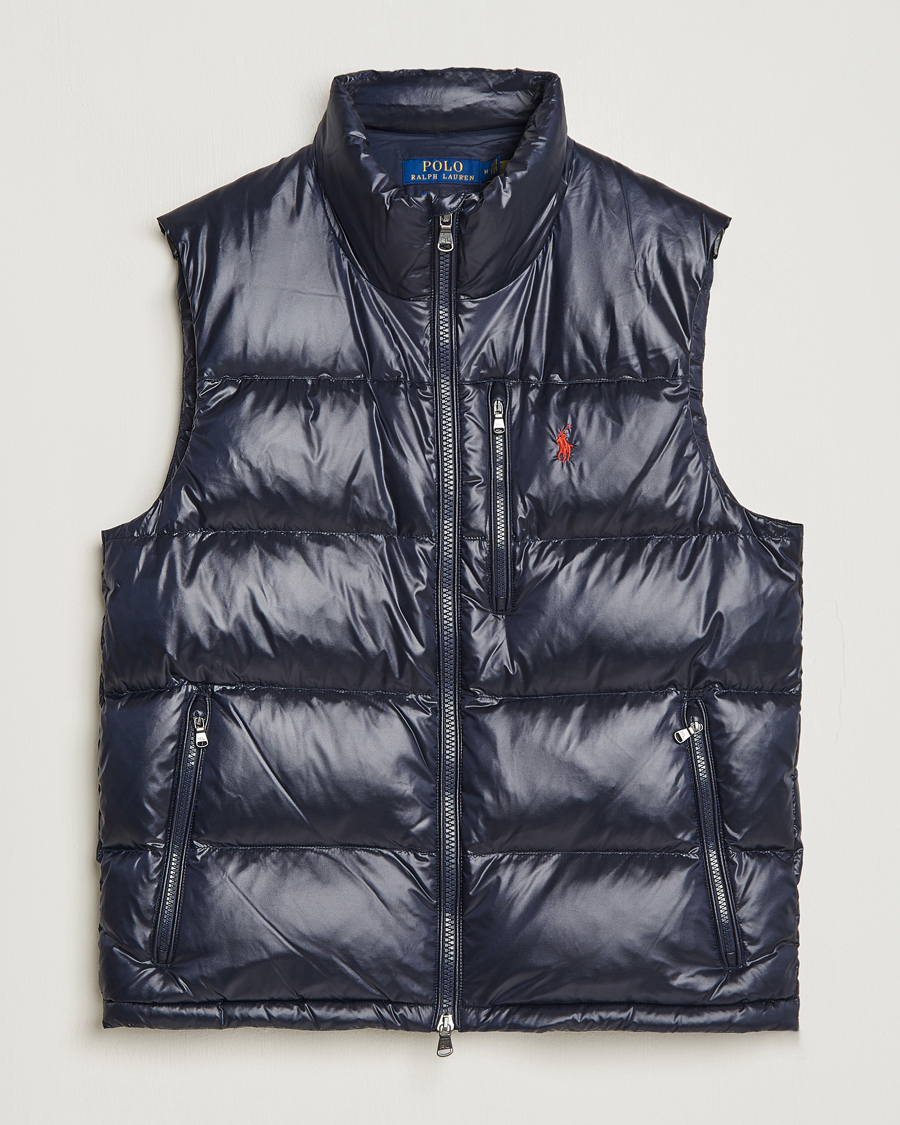 Mies | Takit | Polo Ralph Lauren | El Cap High Gloss Down Vest Collection Navy