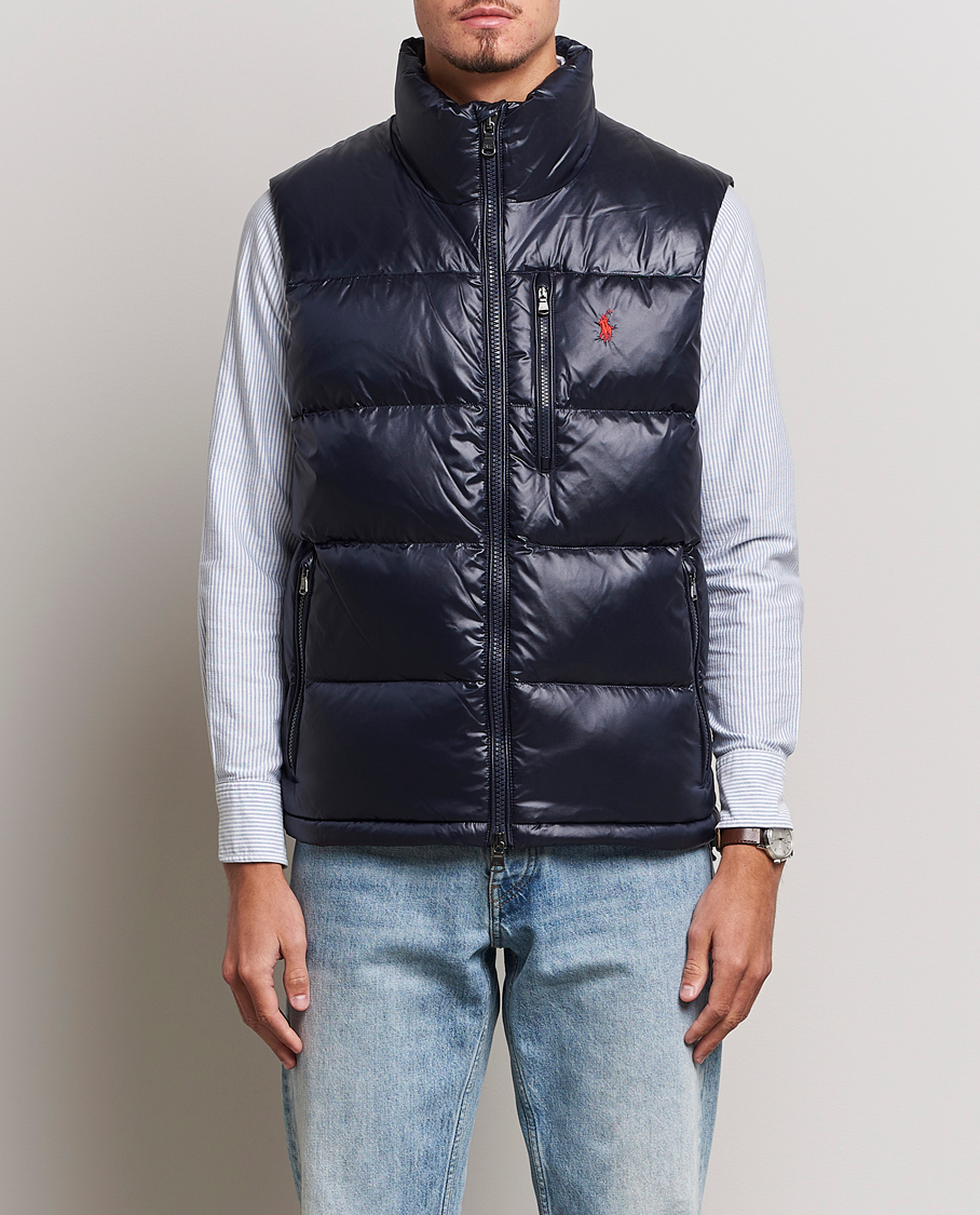 Mies | Takit | Polo Ralph Lauren | El Cap High Gloss Down Vest Collection Navy