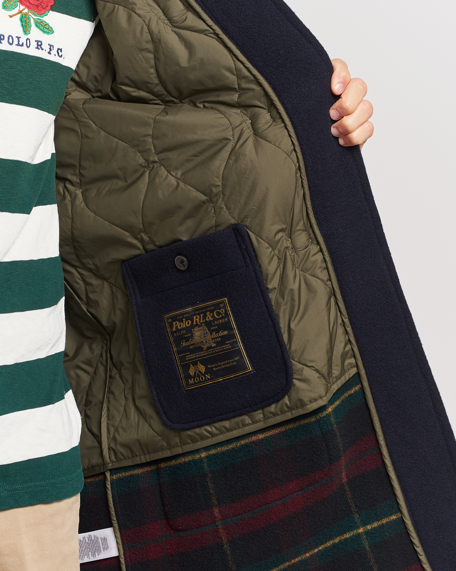 Mies | Takit | Polo Ralph Lauren | Wool Doublefaced Duffle Coat Navy