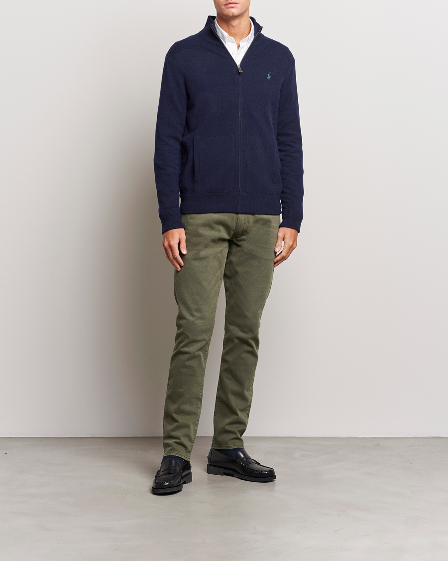 Mies | Housut | Polo Ralph Lauren | Sullivan Slim Fit Stretch 5-Pocket Pants Green