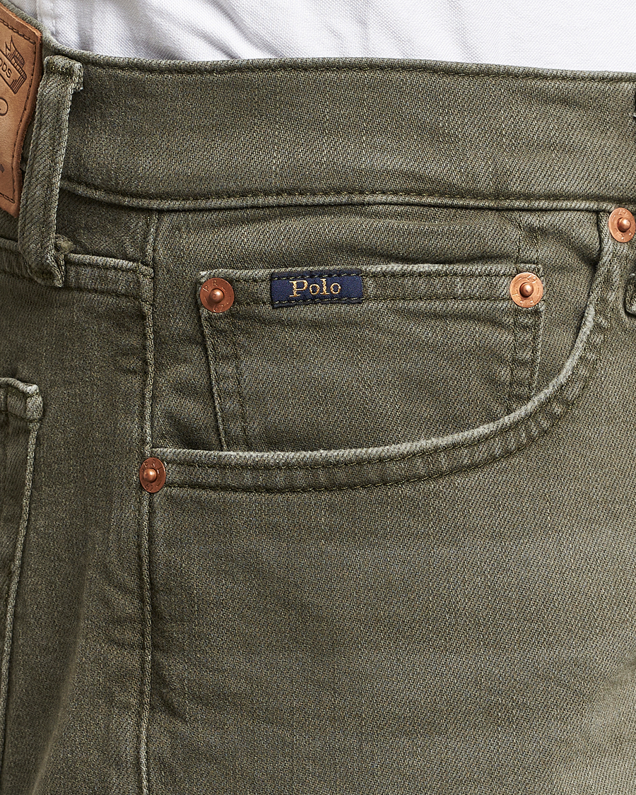 Mies | Housut | Polo Ralph Lauren | Sullivan Slim Fit Stretch 5-Pocket Pants Green