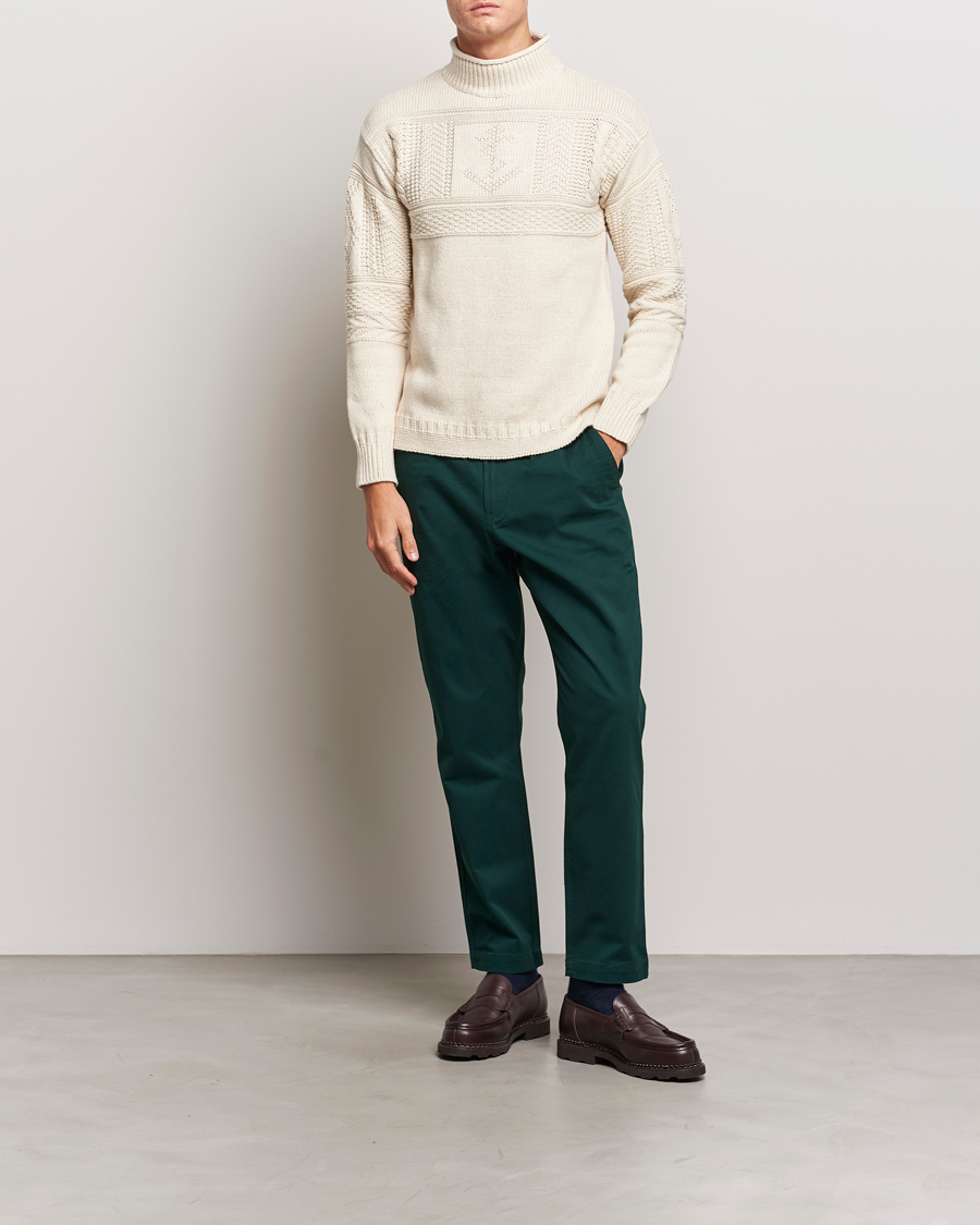 Mies | Housut | Polo Ralph Lauren | Prepster Stretch Twill Drawstring Trousers Green