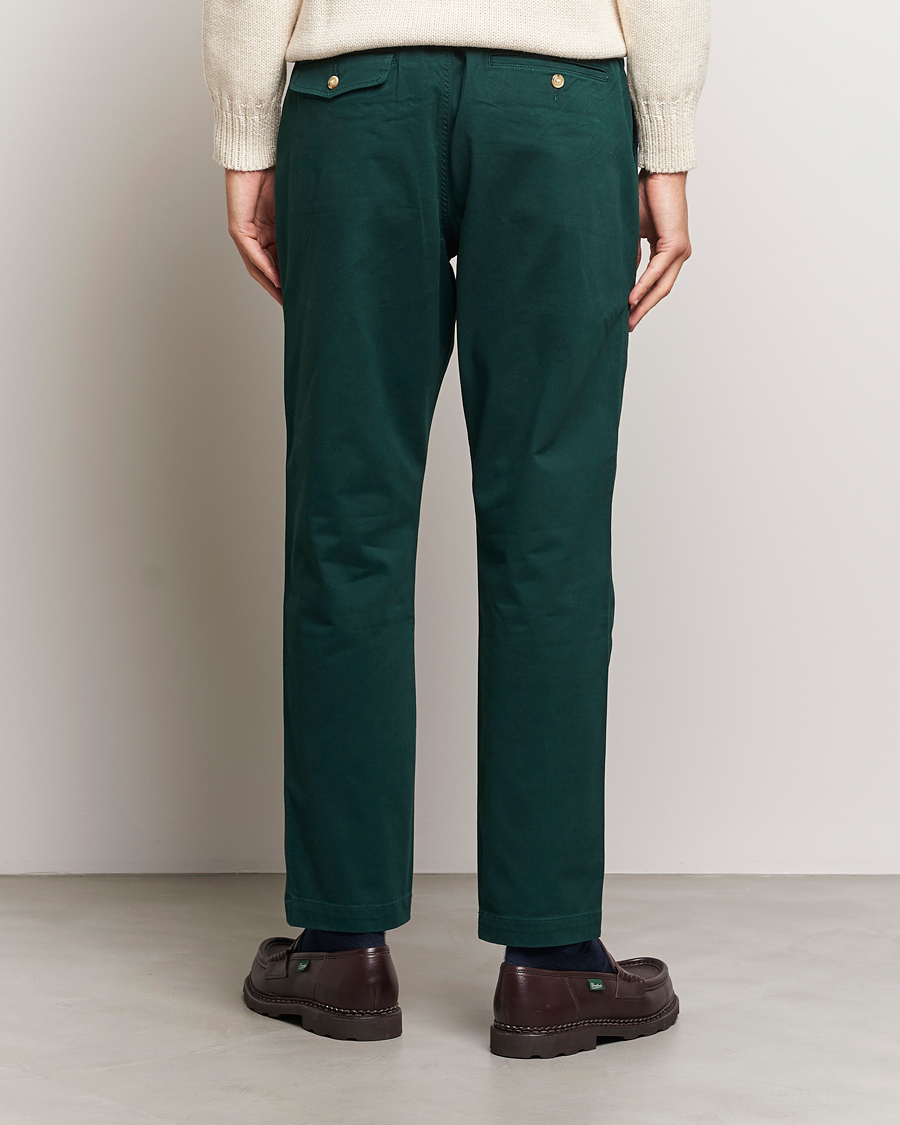 Mies | Housut | Polo Ralph Lauren | Prepster Stretch Twill Drawstring Trousers Green