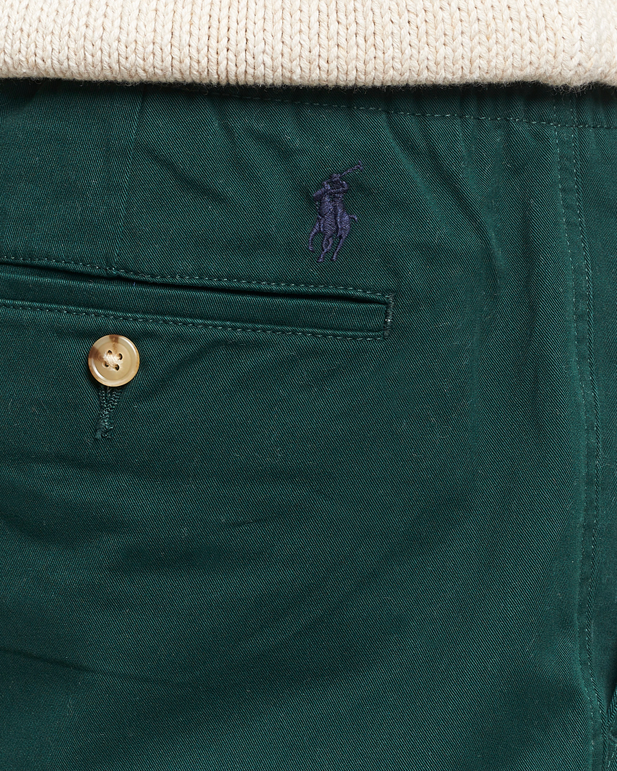 Mies | Housut | Polo Ralph Lauren | Prepster Stretch Twill Drawstring Trousers Green