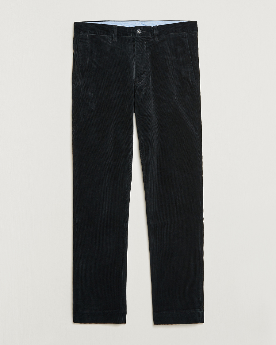 Mies | Housut | Polo Ralph Lauren | Bedford Slim Fit Corduroy Trousers Black