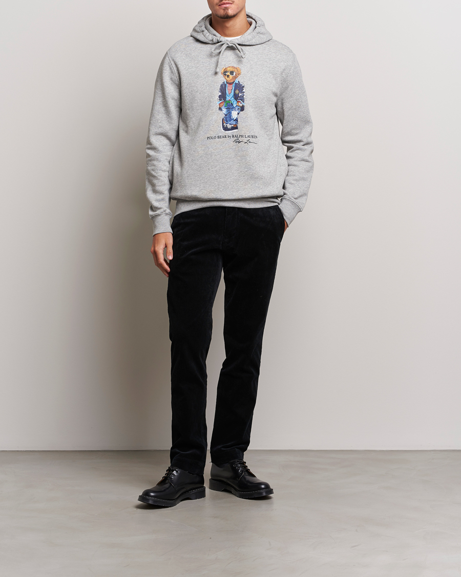 Mies | Housut | Polo Ralph Lauren | Bedford Slim Fit Corduroy Trousers Black