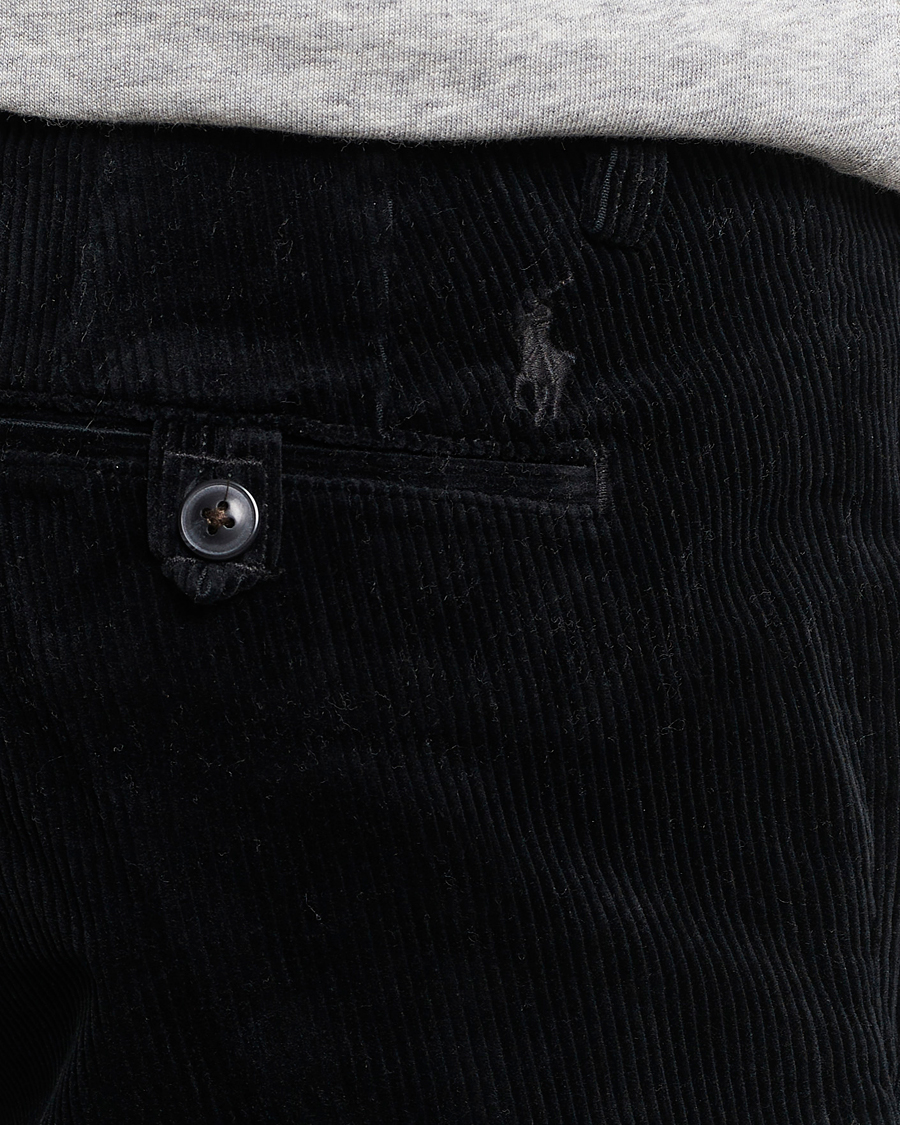 Mies | Housut | Polo Ralph Lauren | Bedford Slim Fit Corduroy Trousers Black