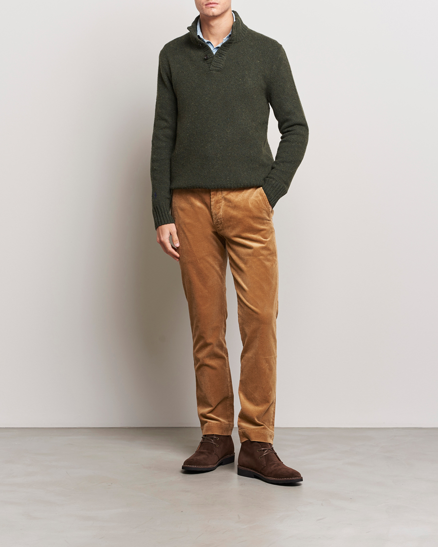 Mies | Housut | Polo Ralph Lauren | Bedford Slim Fit Corduroy Trousers Golden Brown