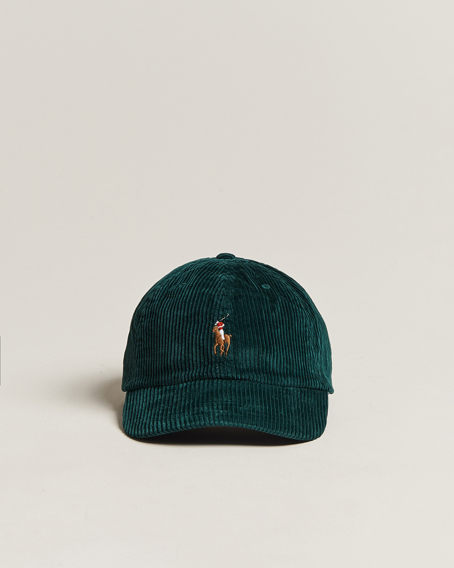 Mies | Polo Ralph Lauren Corduroy Cap College Green | Polo Ralph Lauren | Corduroy Cap College Green