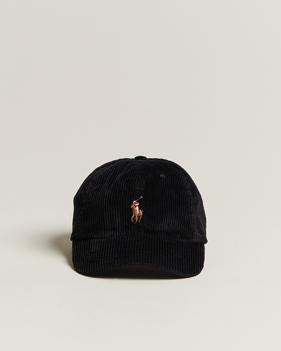 Mies | Polo Ralph Lauren Corduroy Cap Black | Polo Ralph Lauren | Corduroy Cap Black