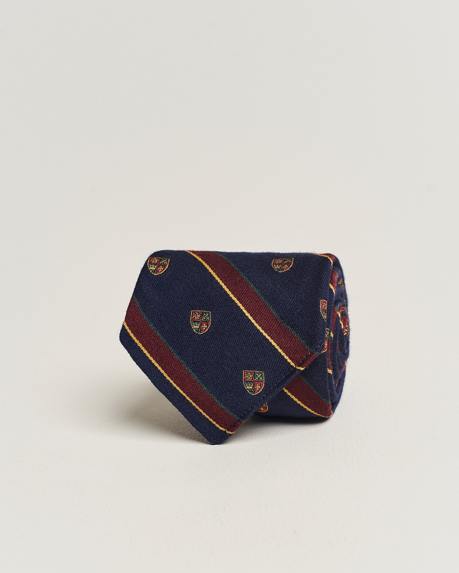 Mies | Polo Ralph Lauren Vintage Club Striped Tie Navy | Polo Ralph Lauren | Vintage Club Striped Tie Navy