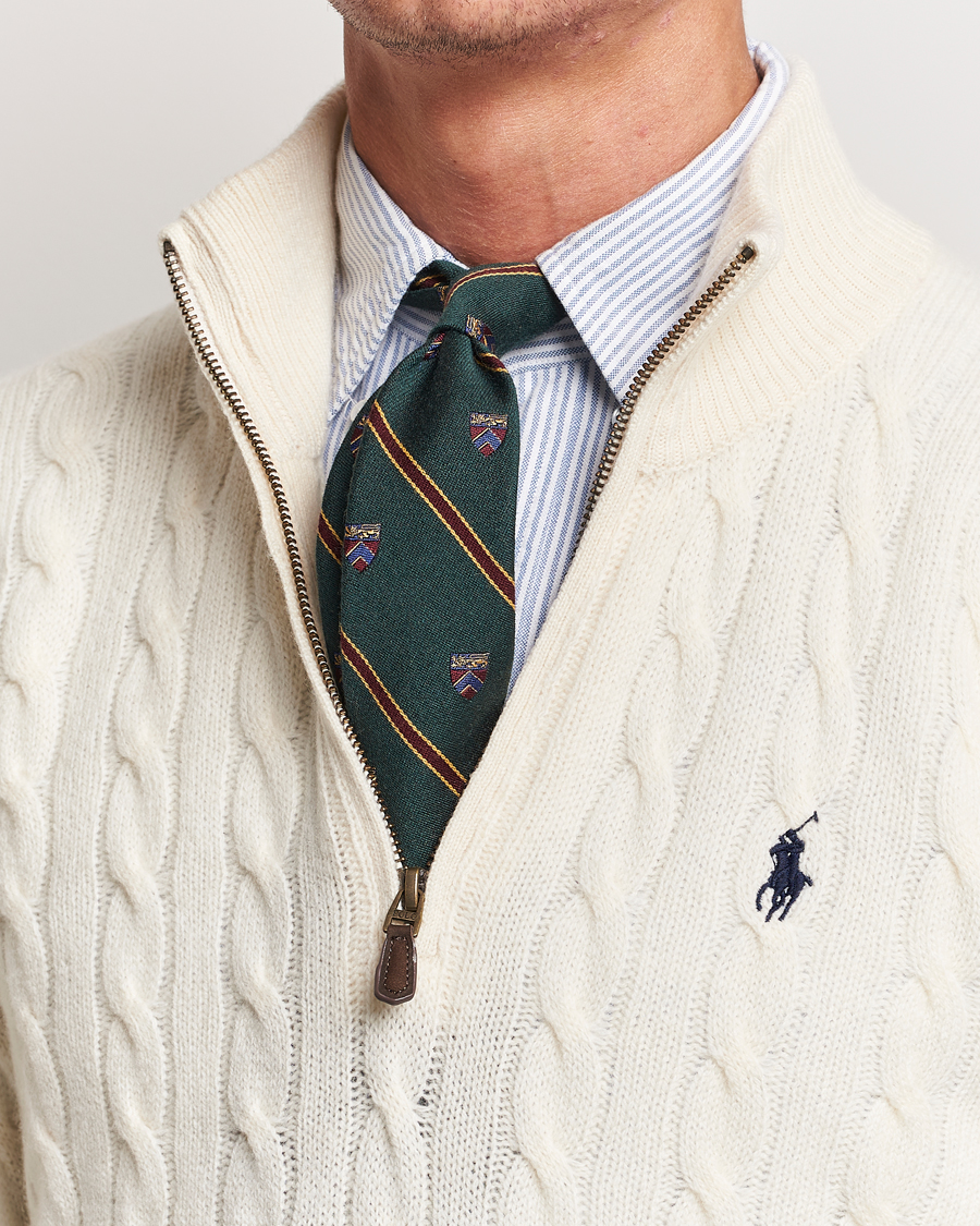 Mies |  | Polo Ralph Lauren | Vintage Club Striped Tie Green