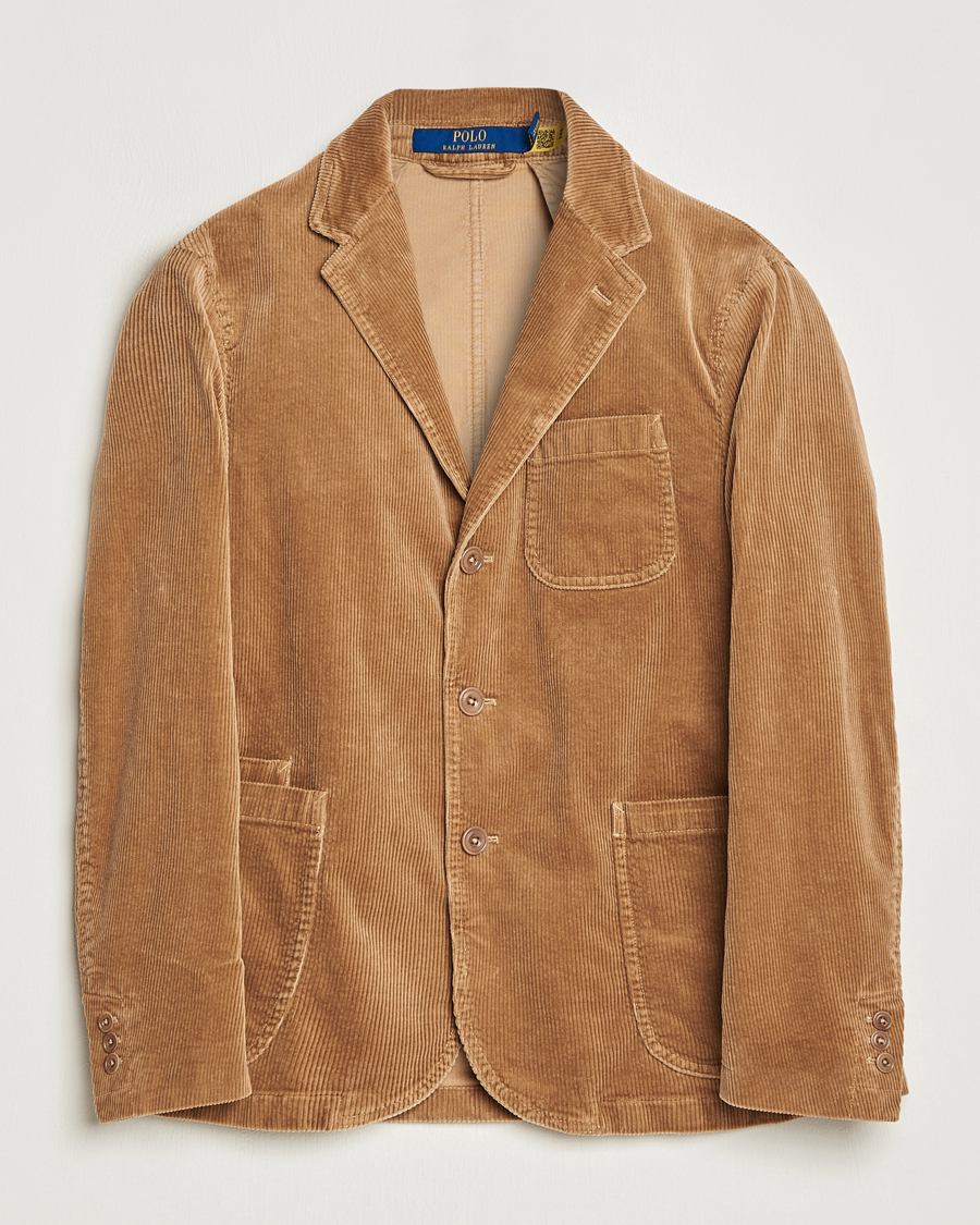 Mies | Pikkutakit | Polo Ralph Lauren | Corduroy Stretch Blazer Rustic Tan