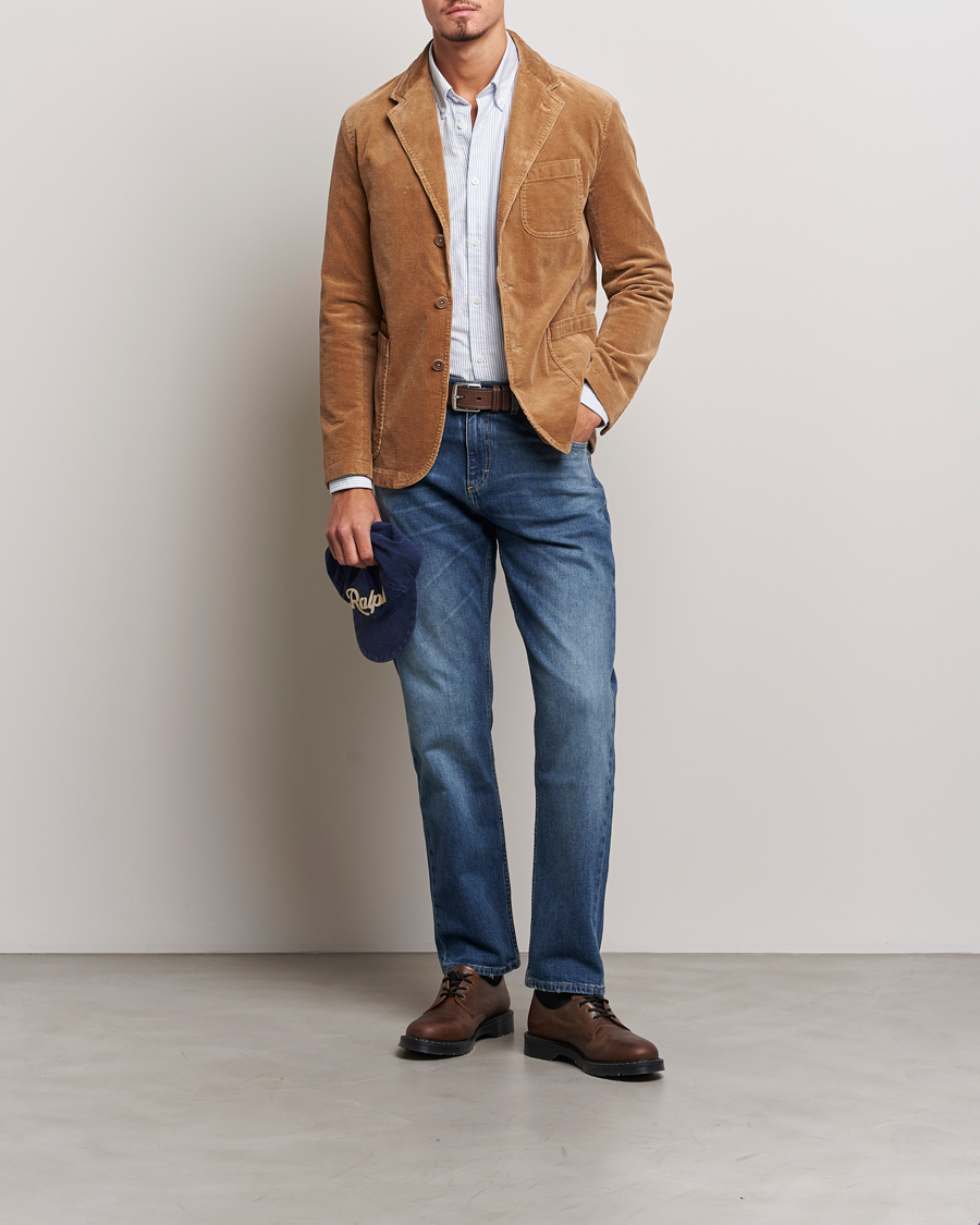 Mies | Pikkutakit | Polo Ralph Lauren | Corduroy Stretch Blazer Rustic Tan
