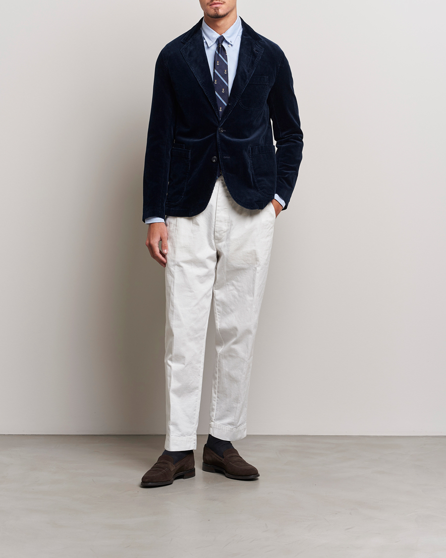 Mies | Pikkutakit | Polo Ralph Lauren | Corduroy Stretch Blazer Aviator Navy