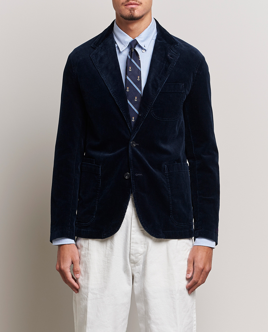Mies | Pikkutakit | Polo Ralph Lauren | Corduroy Stretch Blazer Aviator Navy
