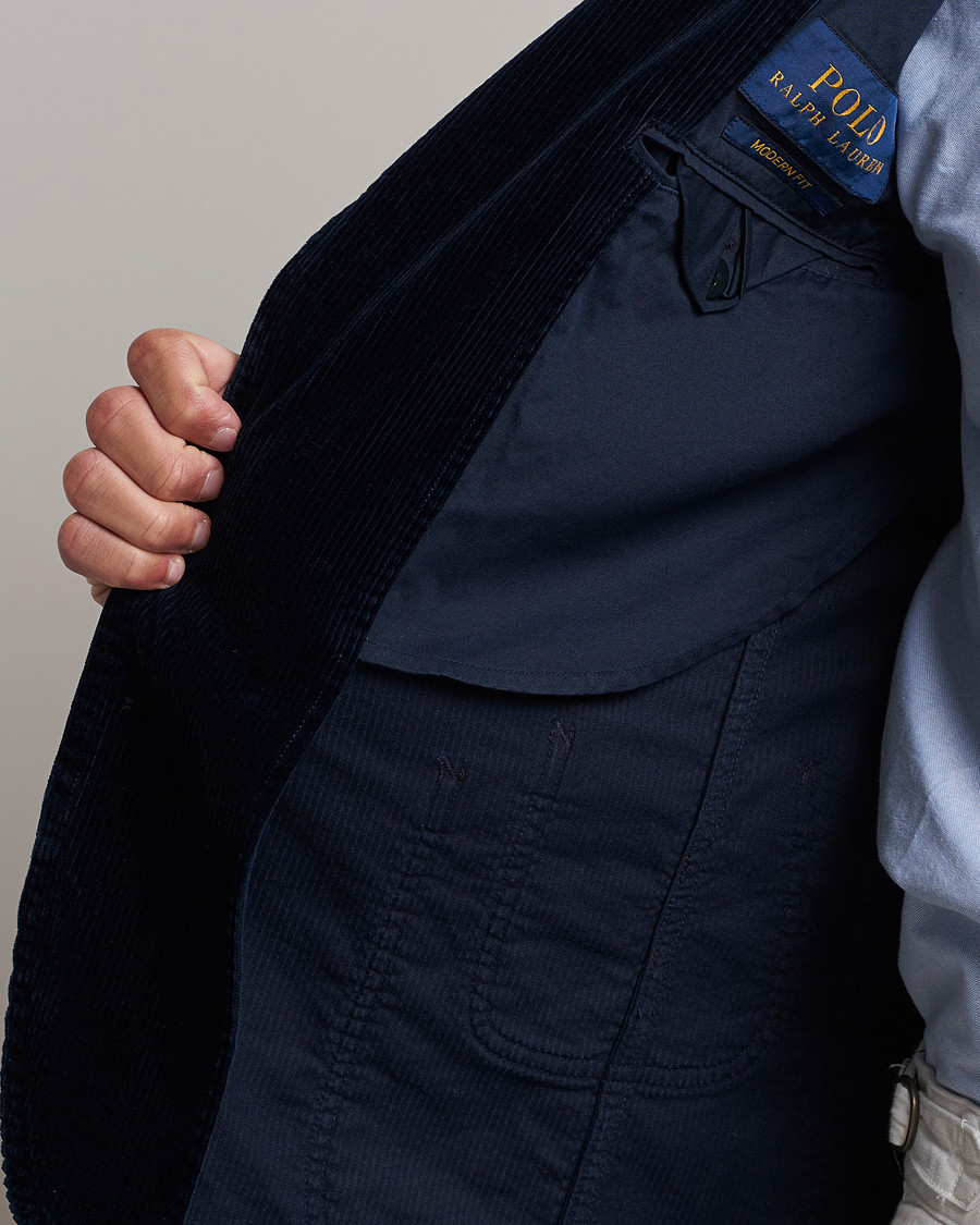 Mies | Pikkutakit | Polo Ralph Lauren | Corduroy Stretch Blazer Aviator Navy
